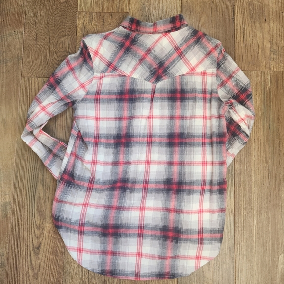 American Eagle flannel womens M - Picture 4 of 6